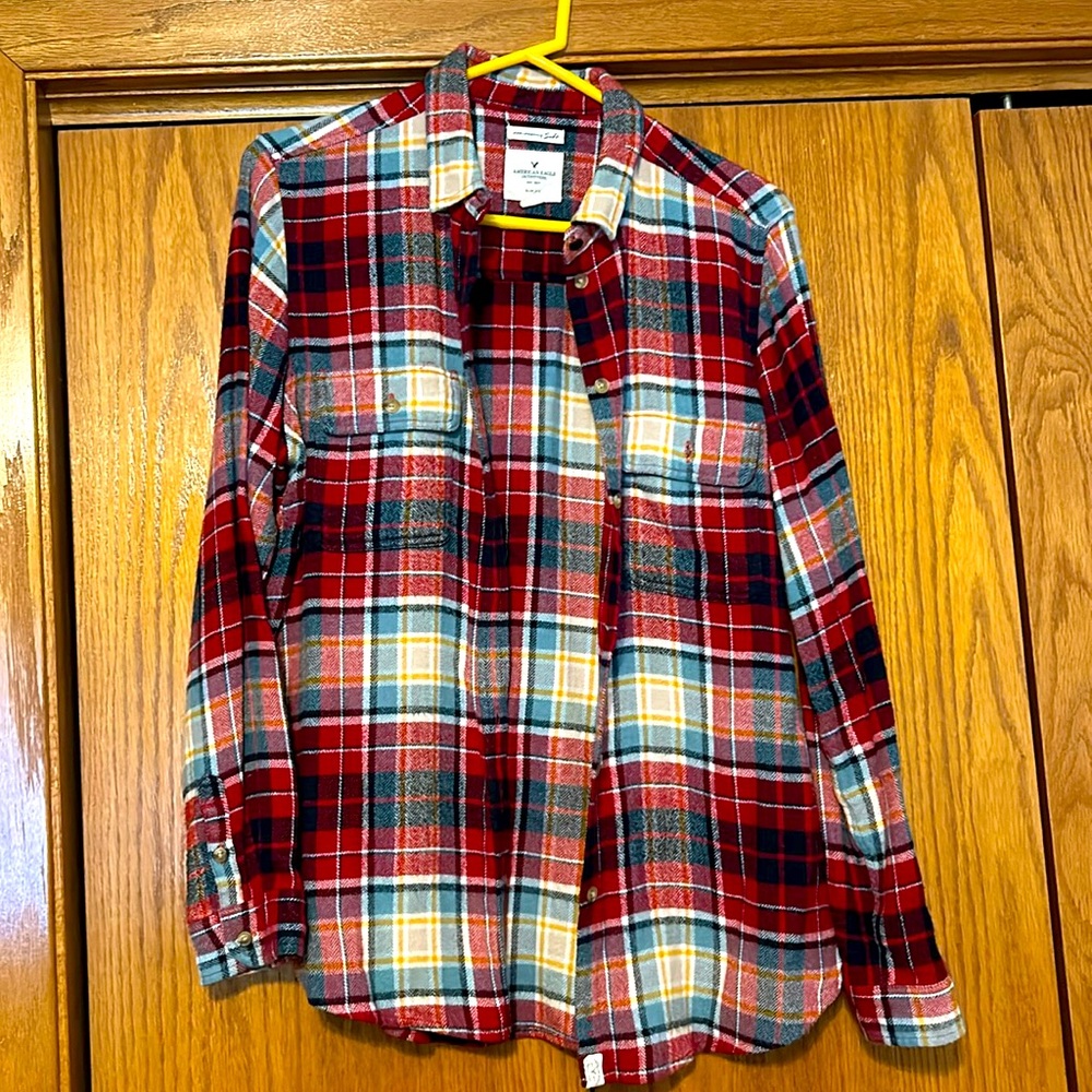 AE Soft flannel shirt size lg